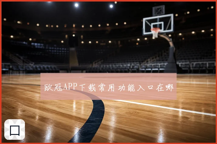 欧冠APP下载常用功能入口在哪
